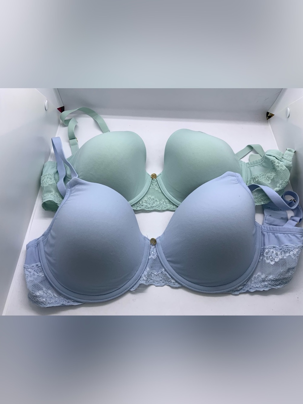 (2) NATORI Bliss Perfection Unlined Underwire Bra